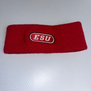 The East Stroudsburg University red headband features the ESU logo, making it a